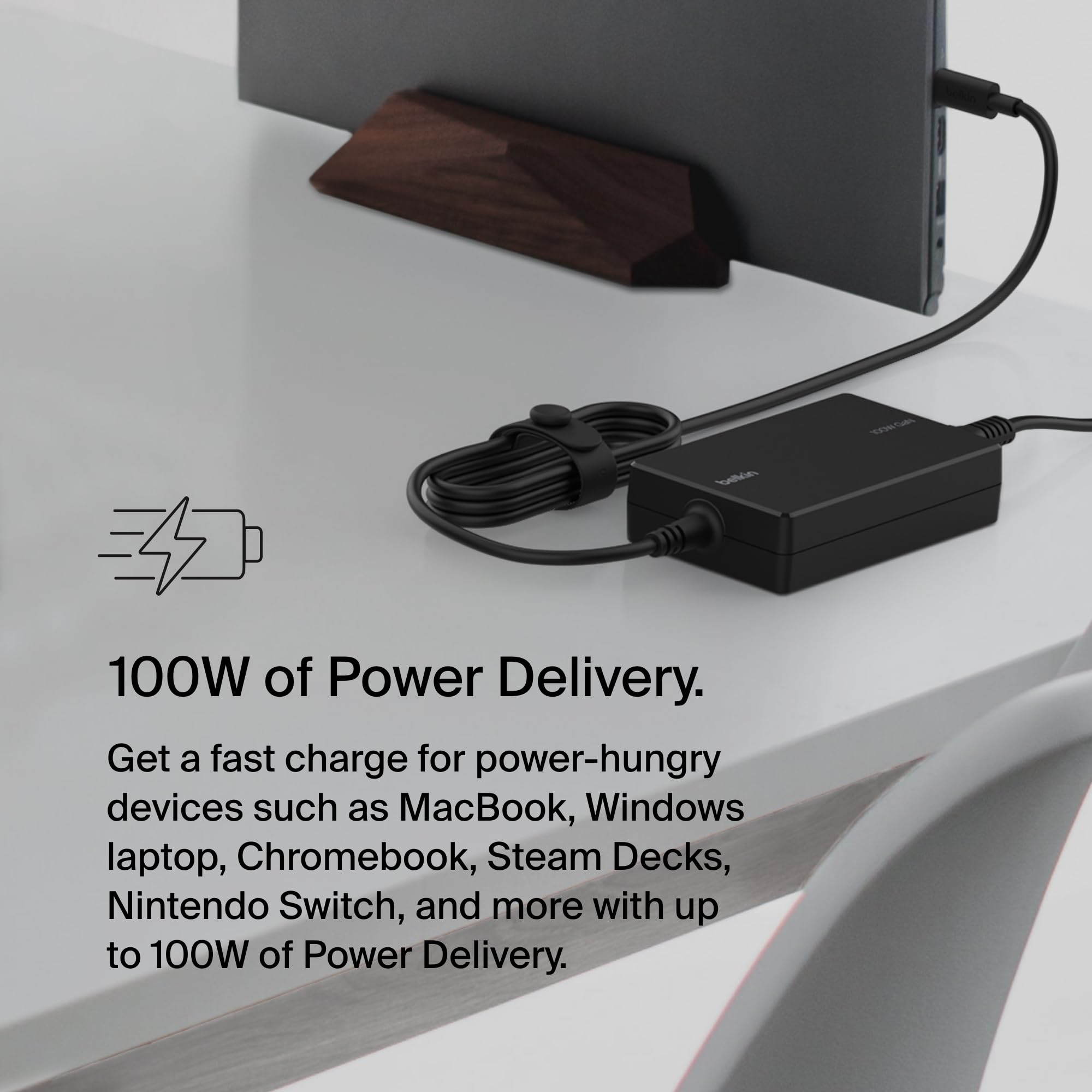 Foto 4 pulgar | Adaptador De Corriente Belkin Connect 100w Usb-c Core Gan 100w Pd - Venta Internacional.