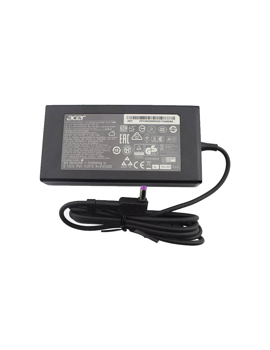 Foto 5 pulgar | Cargador Para Laptop Portatil Acer 19v A 7.1a