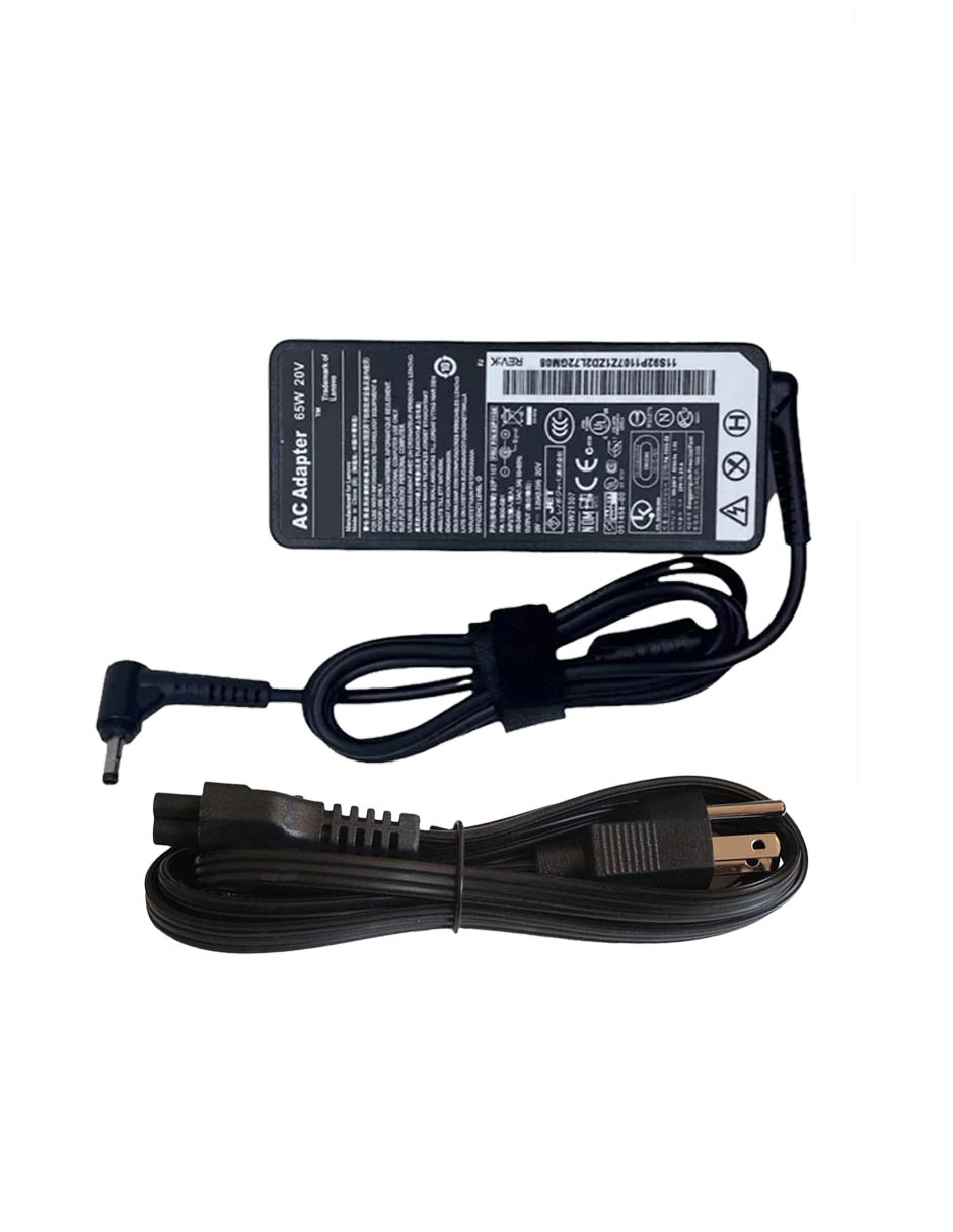 Foto 2 pulgar | Cargador Para Lenovo Laptop Ideapad 20v/3.25a 4.0x1.7mm
