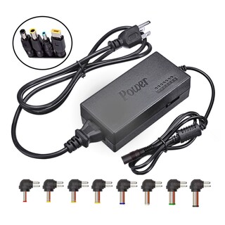Foto 1 | Cargador Universal Multilaptops 12 Conectores 12–24v 96w Color Negro