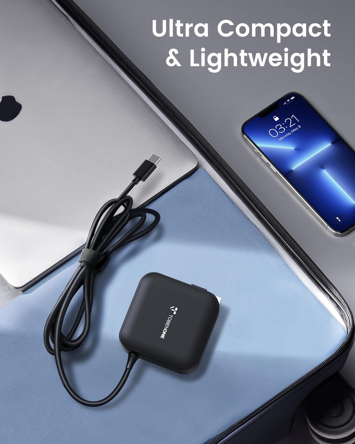 Foto 6 pulgar | Cargador Portátil Tobenone 100w Usb C Gan Iii Pd3.0 Para Macbook - Venta Internacional.