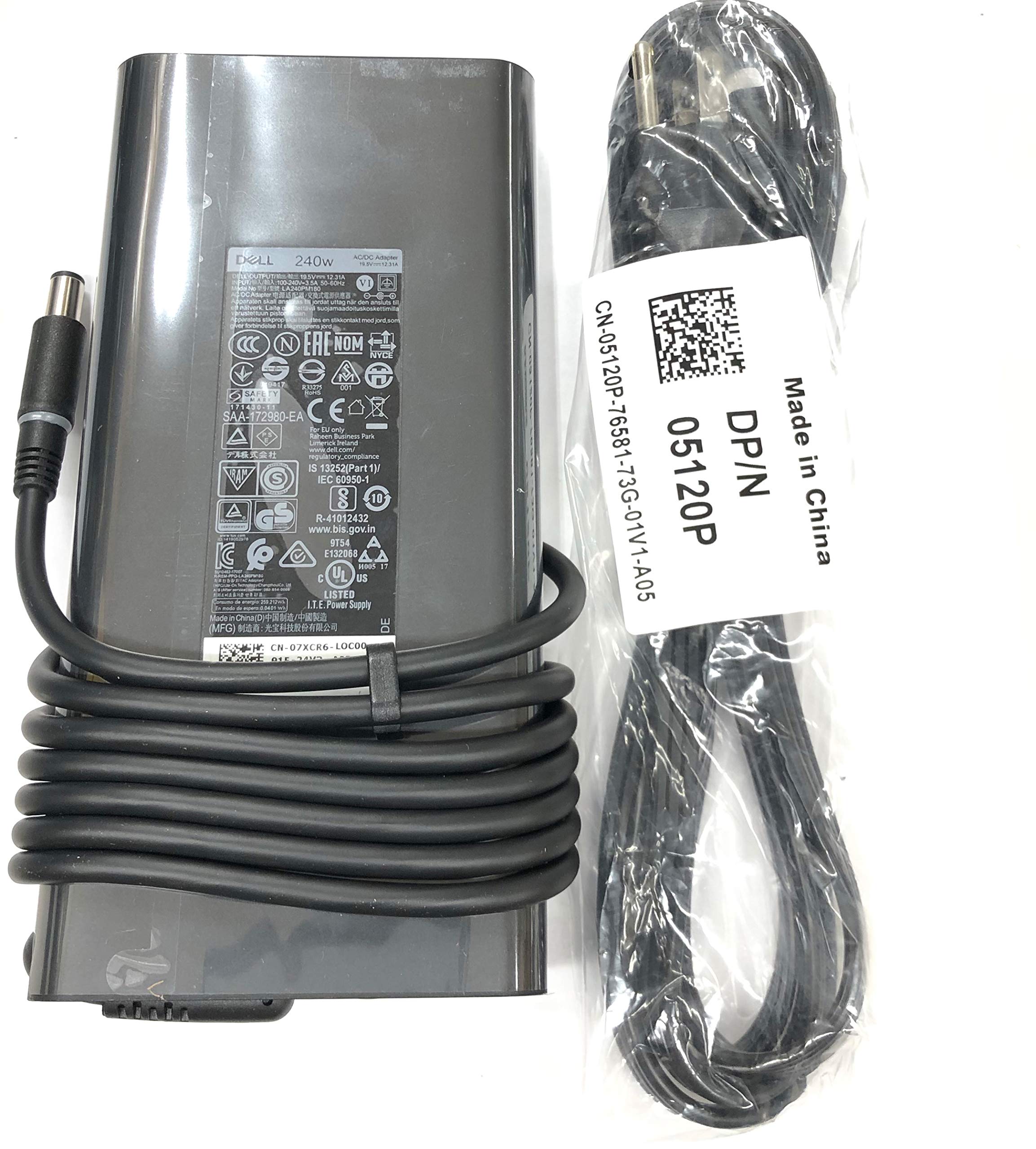 Foto 2 pulgar | Cargador Y Adaptador De Fuente De Alimentación Ac Dell 240 W, 19,5 V, 12,3 A - Venta Internacional.