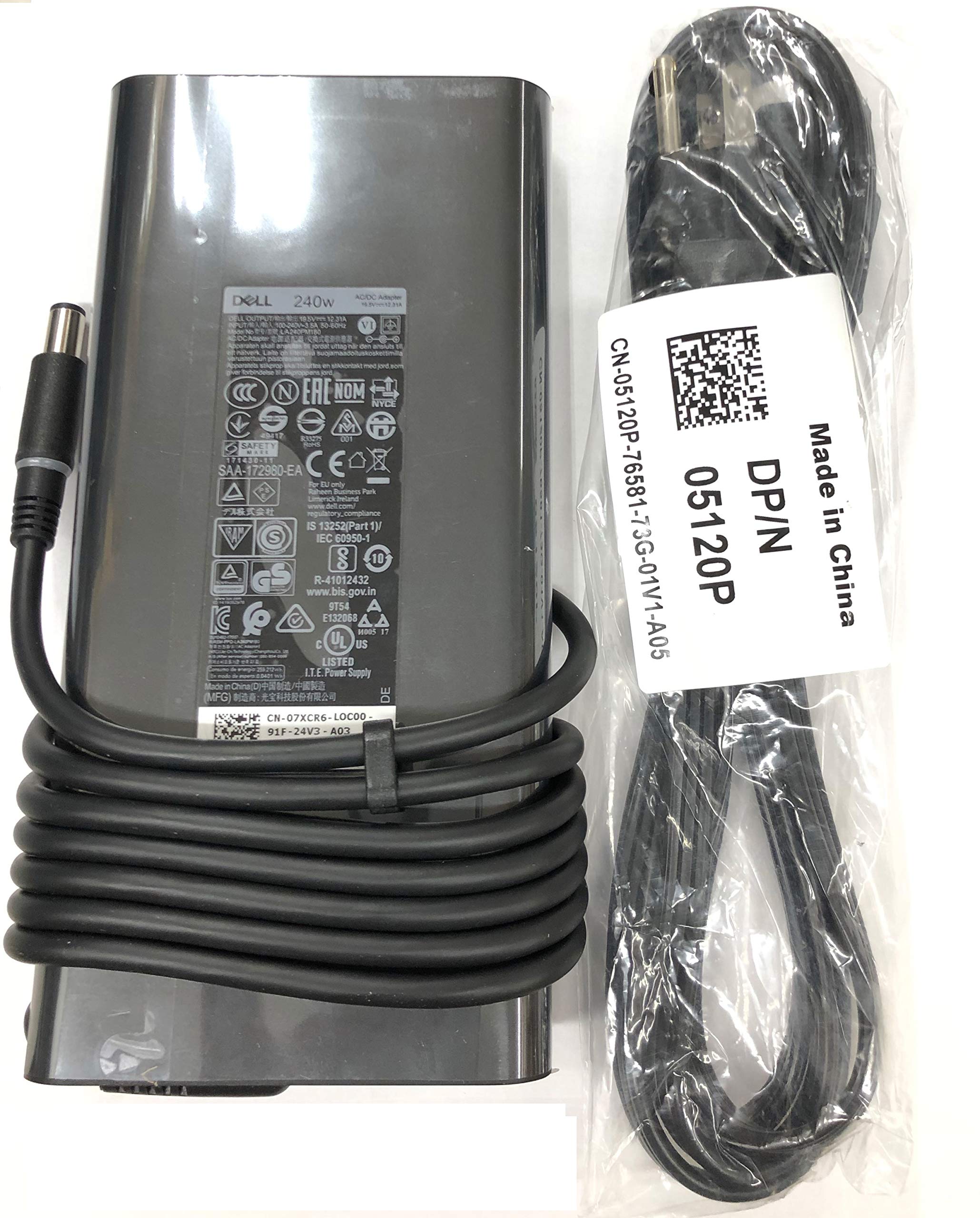 Foto 2 | Cargador Y Adaptador De Fuente De Alimentación Ac Dell 240 W, 19,5 V, 12,3 A - Venta Internacional.