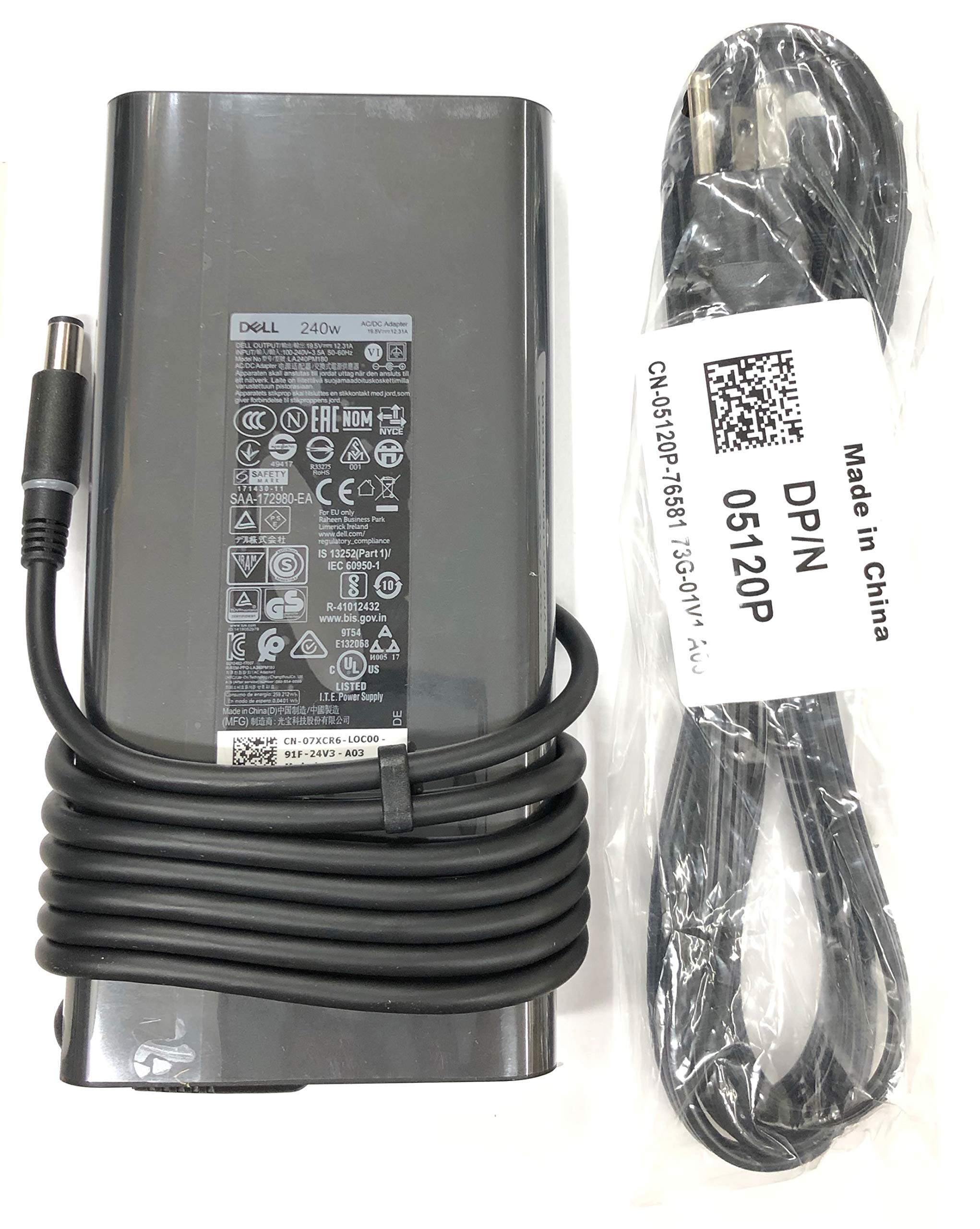 Foto 4 pulgar | Cargador Y Adaptador De Fuente De Alimentación Ac Dell 240 W, 19,5 V, 12,3 A - Venta Internacional.