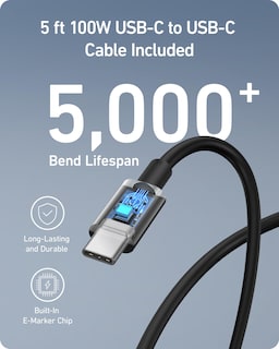 Foto 4 | Cargador Anker Nano Usb-c De 100 W Con 3 Puertos Para Macbook Pro/air - Venta Internacional.