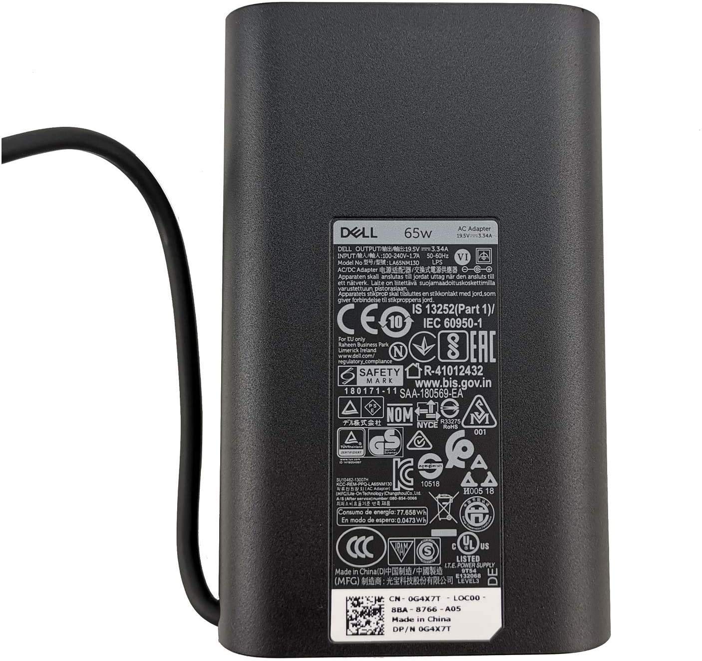 Foto 1 | Cargador Portátil Dell Latitude E7240 E7250 E7440, 65 W, 20 V, 3,34 A - Venta Internacional.