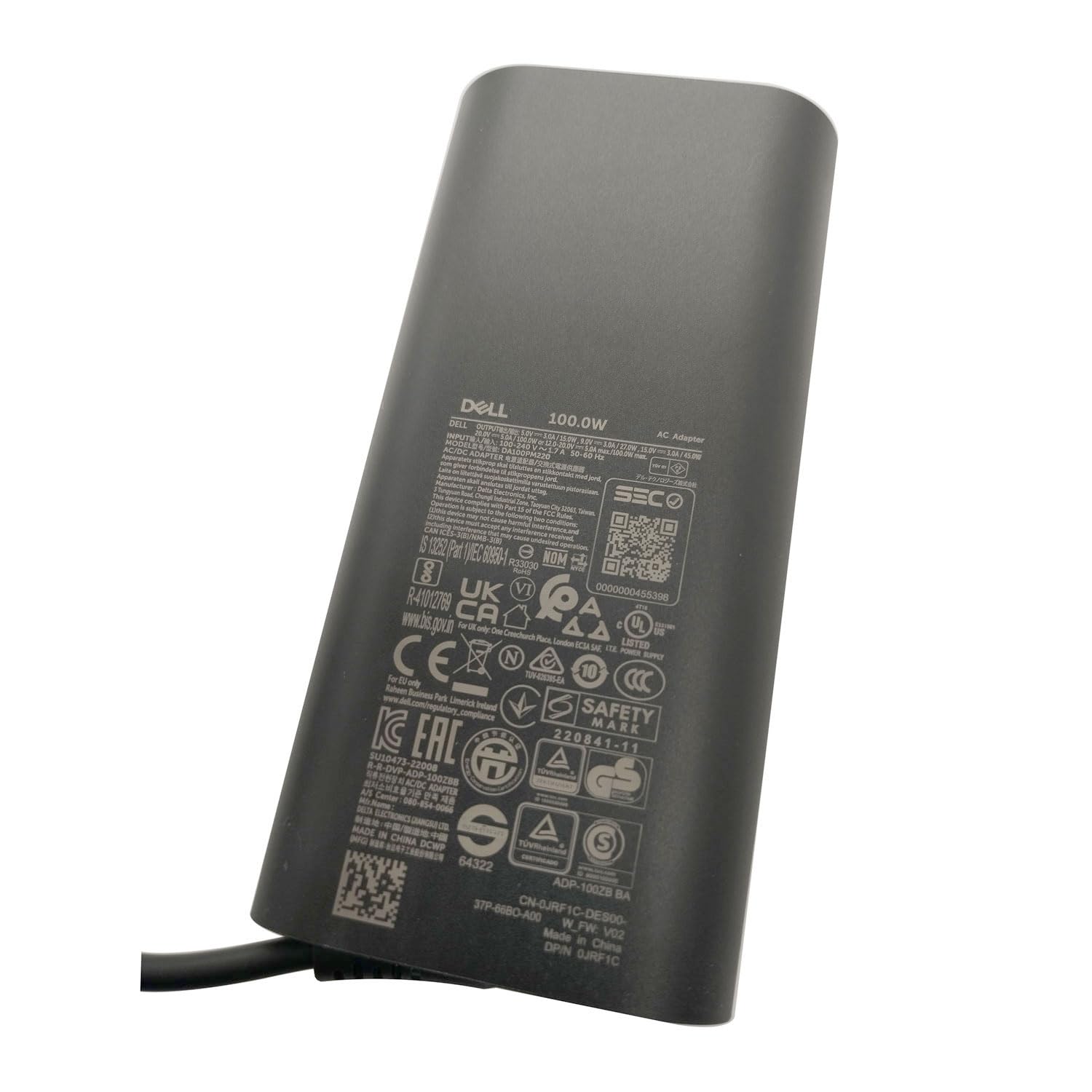Foto 8 pulgar | Cargador Portátil Dell 100w Usb Tipo C Thunderbolt 3 Da100pm220 - Venta Internacional.