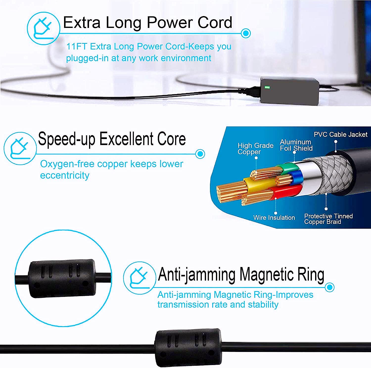 Foto 5 pulgar | Cable Adaptador De Alimentación 19,5 V 4,36 A 92 W Para Tv Lcd Sony Bravia - Venta Internacional.