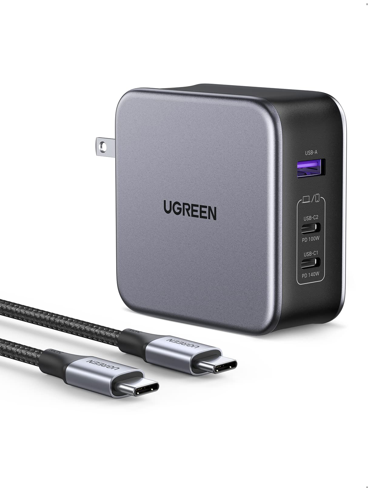 Foto 2 pulgar | Cargador Ugreen Usb C Nexode Pd3.1 Pps Para Macbook Pro De 3 Puertos, 140 W - Venta Internacional.