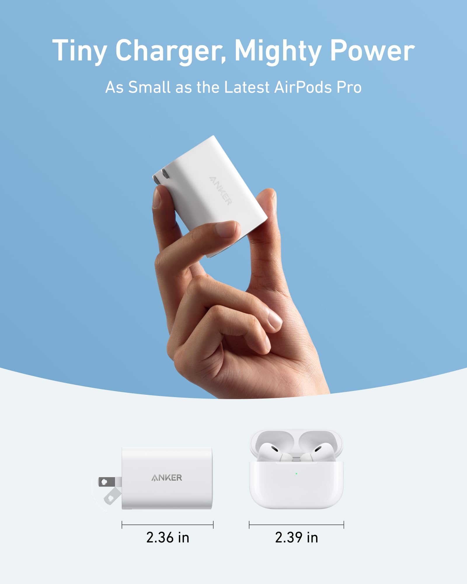 Foto 4 pulgar | Cargador Anker Nano De 100 W Para Macbook Con Cable Usb-c De 6 Pies Incluido - Venta Internacional.