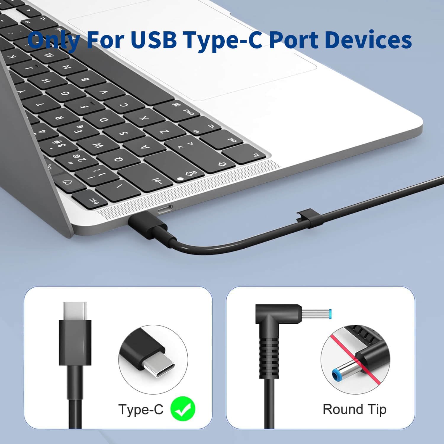 Foto 3 pulgar | Cargador Portátil Dmkaollk 65w Usb C Para Dell Latitude 5420 - Venta Internacional.