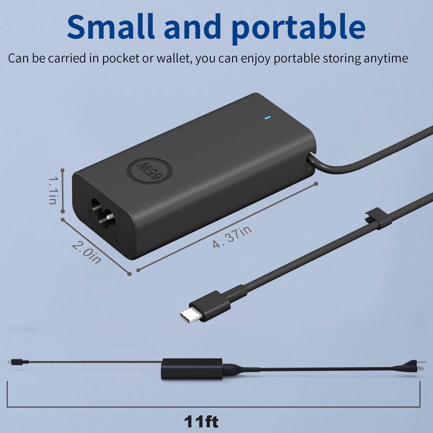 Foto 4 pulgar | Cargador Portátil Dmkaollk 65w Usb C Para Dell Latitude 5420 - Venta Internacional.