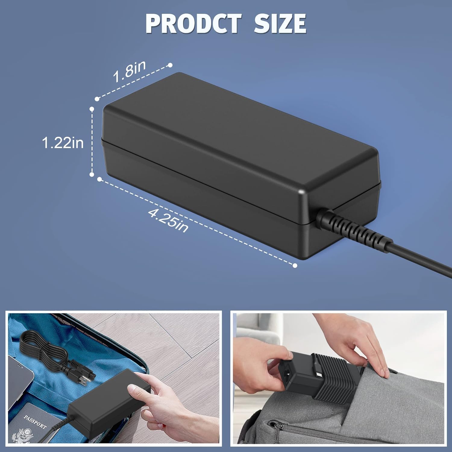 Foto 5 pulgar | Cargador Yeotsmut 65w 45w Usb C Para Dell Chromebook 3100 3300 - Venta Internacional.