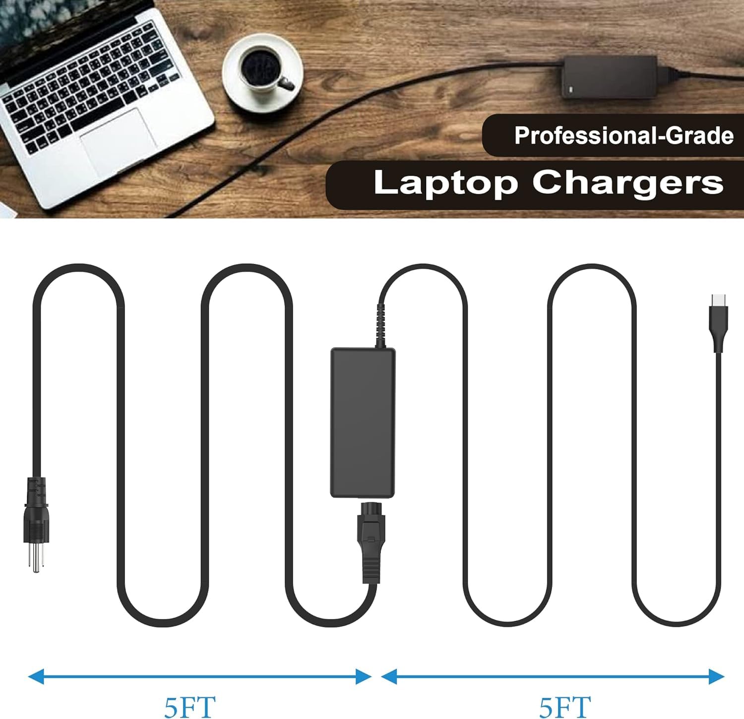 Foto 7 pulgar | Cargador Yeotsmut 65w 45w Usb C Para Dell Chromebook 3100 3300 - Venta Internacional.