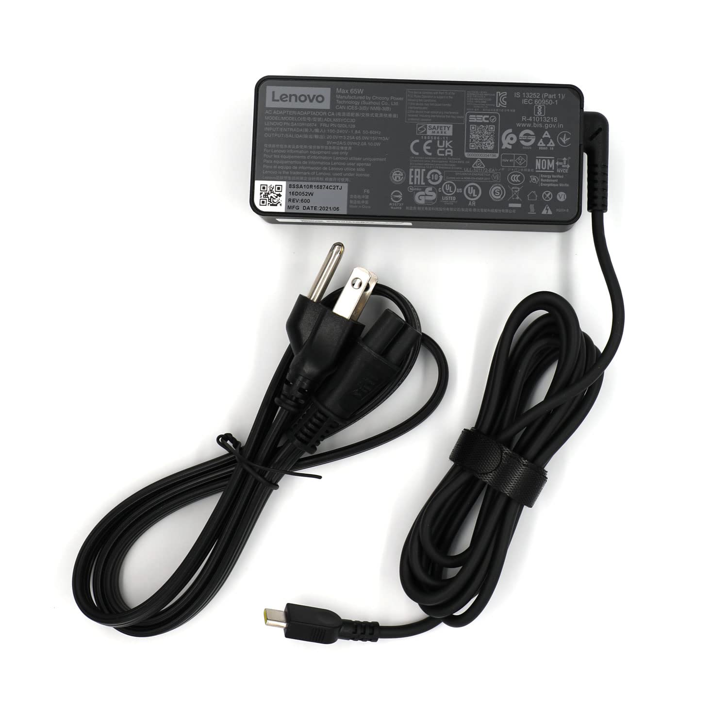 Foto 7 pulgar | Cargador Lenovo Laptop 65w Usb Tipo C (usb-c) Adaptador De Corriente Alterna - Venta Internacional.