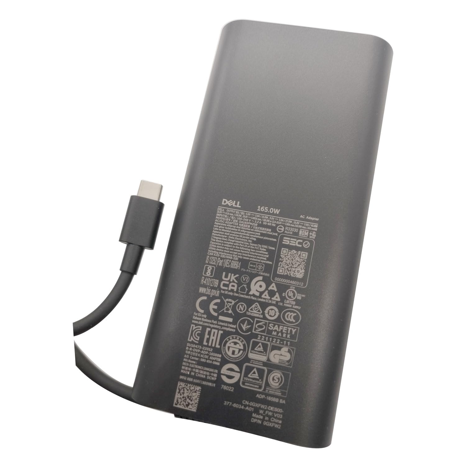 Foto 7 pulgar | Cargador Para Portátil Dell, Adaptador De Corriente Alterna Usb Tipo C De 165 W - Venta Internacional.