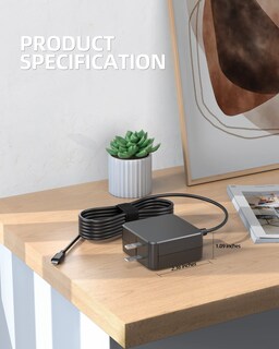 Foto 6 | Cargador Nicpower Usb C De 45 W Para Asus Chromebook Con Certificación Ul - Venta Internacional.