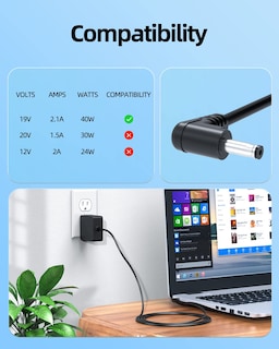 Foto 4 | Cargador Para Portátil Gateway 19 V 2.1 A - Superer - Venta Internacional.