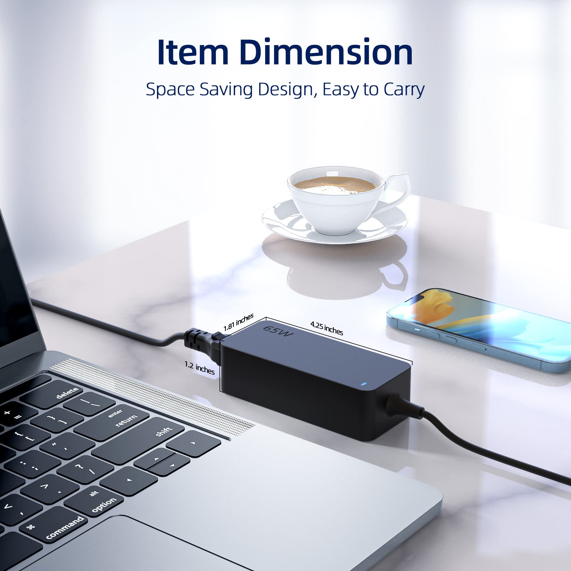 Foto 4 pulgar | Cargador Nicpower 65w 45w Usb C Para Portátil Lenovo Thinkpad - Venta Internacional.