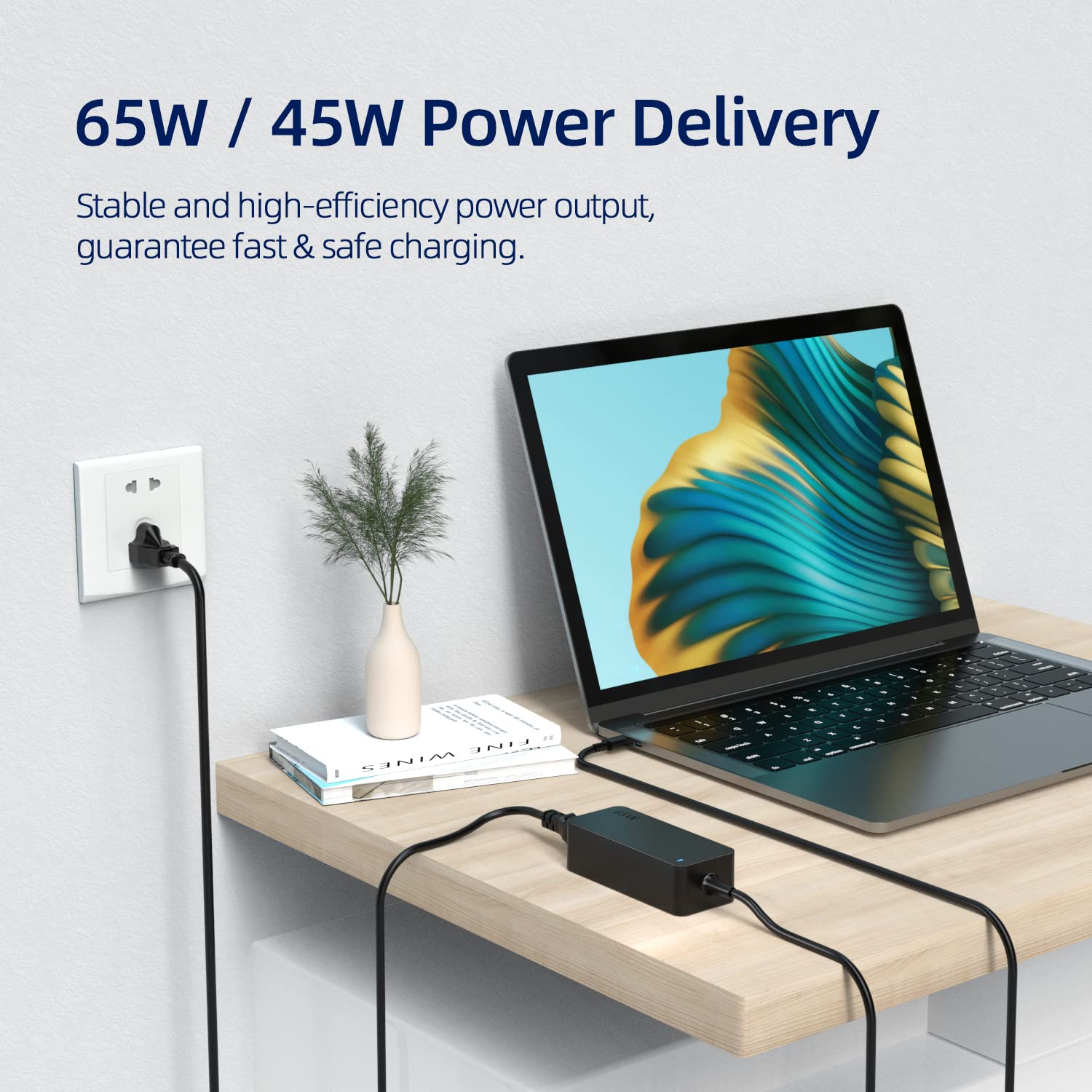 Foto 7 pulgar | Cargador Nicpower 65w 45w Usb C Para Portátil Lenovo Thinkpad - Venta Internacional.