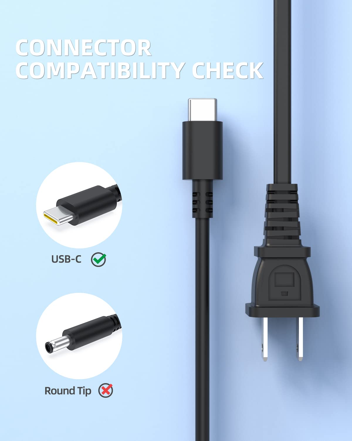 Foto 4 pulgar | Cargador Portátil De Repuesto Para Lenovo Yoga 7i, 9i 65w Usb-c - Venta Internacional.