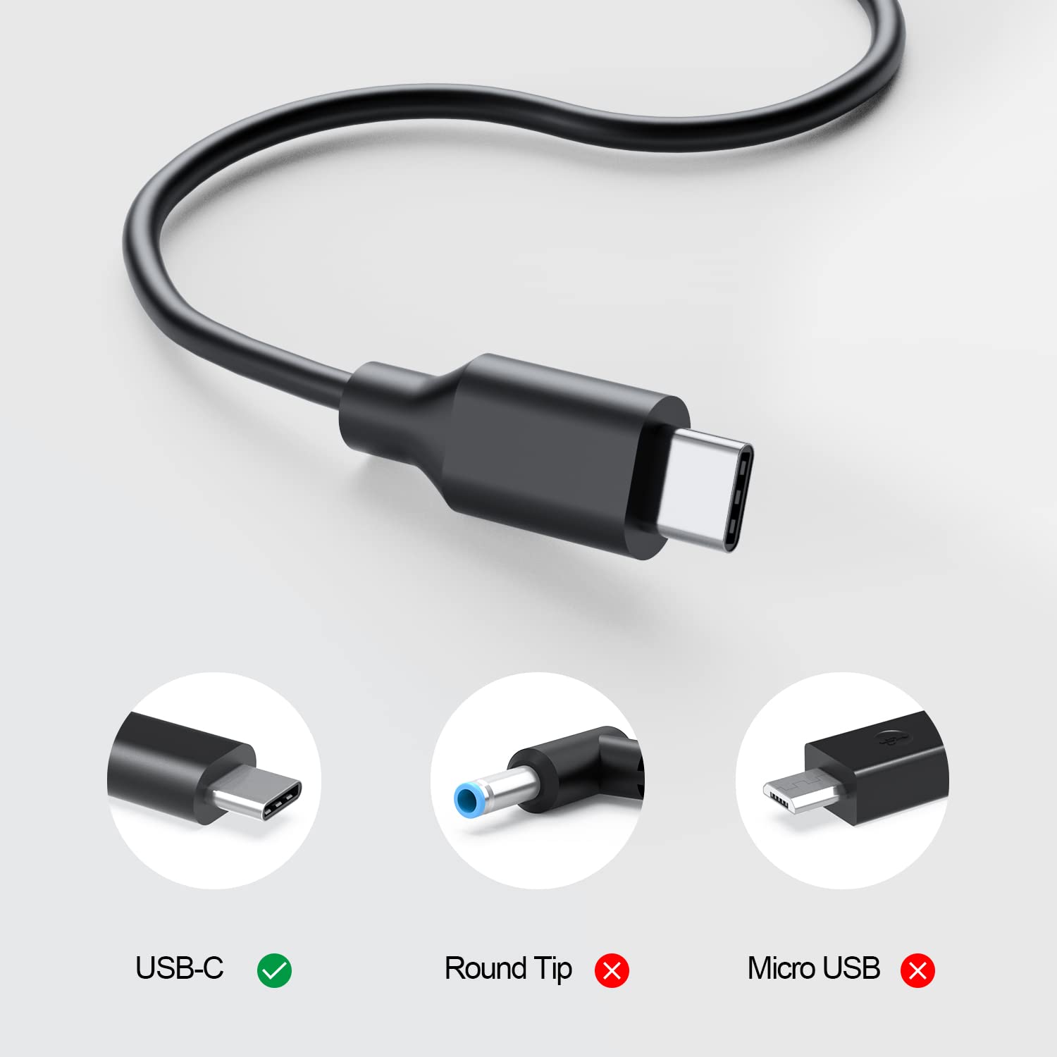 Foto 4 pulgar | Cargador De Repuesto Para Todos Los Portátiles Chromebook, Usb-c De 45 W - Venta Internacional.