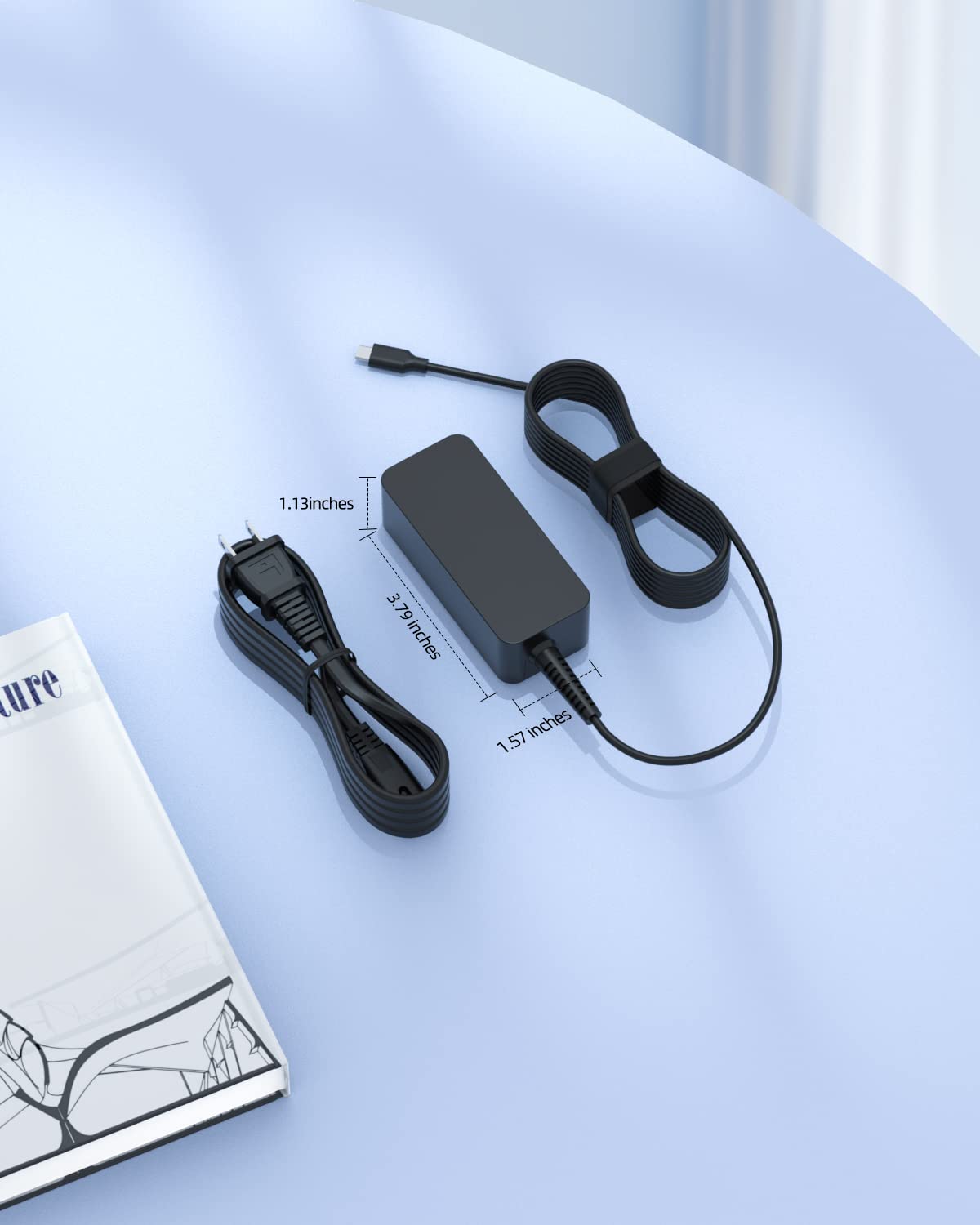 Foto 5 pulgar | Cargador Superer Usb C De 45 W, 20 V, 2,25 A, Para Lenovo Chromebook - Venta Internacional.