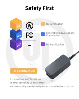 Foto 2 | Cargador Nicpower Usb C Fast De 45 W Para Hp Chromebook - Venta Internacional.