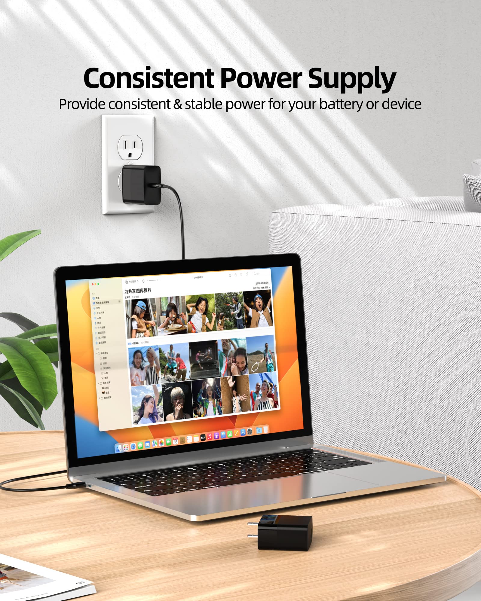 Foto 8 pulgar | Cargador Superer Para Samsung Chromebook 4, Chromebook 4+ Usb C De 30 W - Venta Internacional.