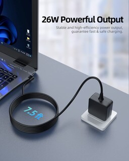 Foto 6 | Cargador Nicpower 26 W 12 V 2.2 A Para Samsung Chromebook - Venta Internacional.