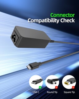 Foto 4 | Cargador Dexpt De 45 W Con Alimentación Usb C Para Lenovo Chromebook 100e 300e 500e C330 S330 - Venta Internacional.