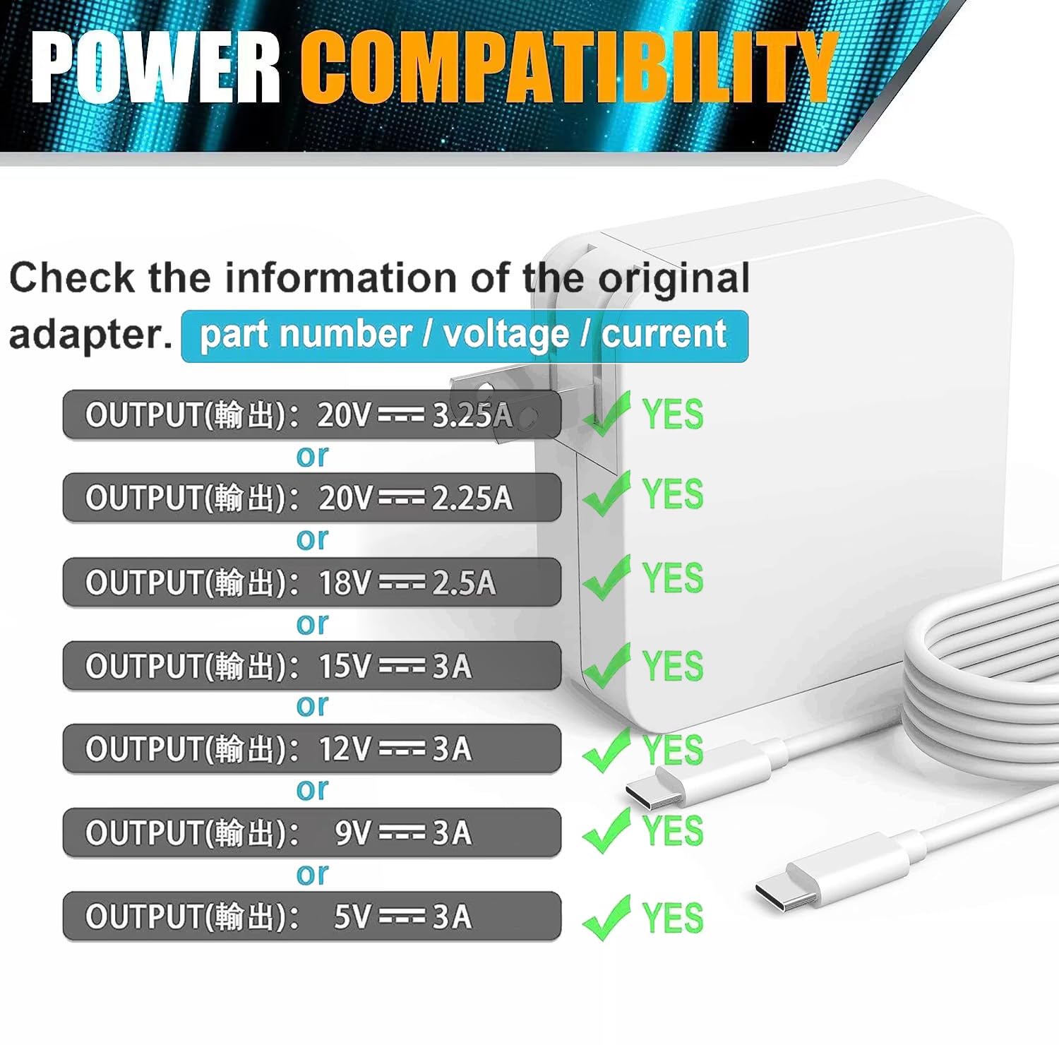 Foto 4 pulgar | Cargador Usb C de 65 W y Fuente de Alimentación para Samsung Galaxy Book Pro - Venta Internacional