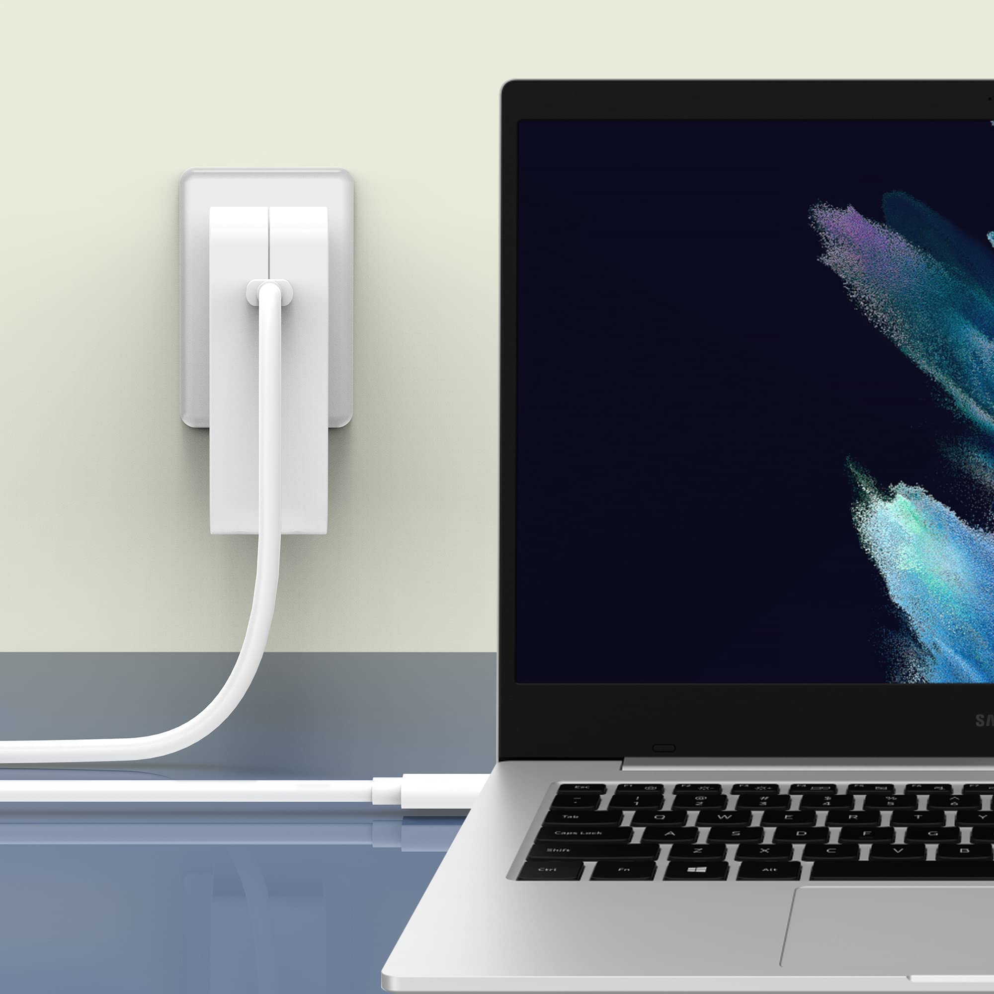 Foto 6 pulgar | Cargador Usb C de 65 W y Fuente de Alimentación para Samsung Galaxy Book Pro - Venta Internacional