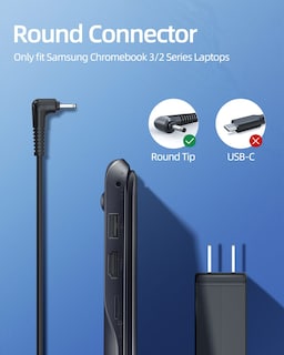 Foto 3 | Cargador Superer para Samsung Chromebook 3-Venta Internacional