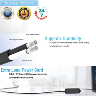 Foto 6 | Cargador Superer De 65 W Y 45 W Para Portátiles De La Serie Acer-aspire - Venta Internacional.