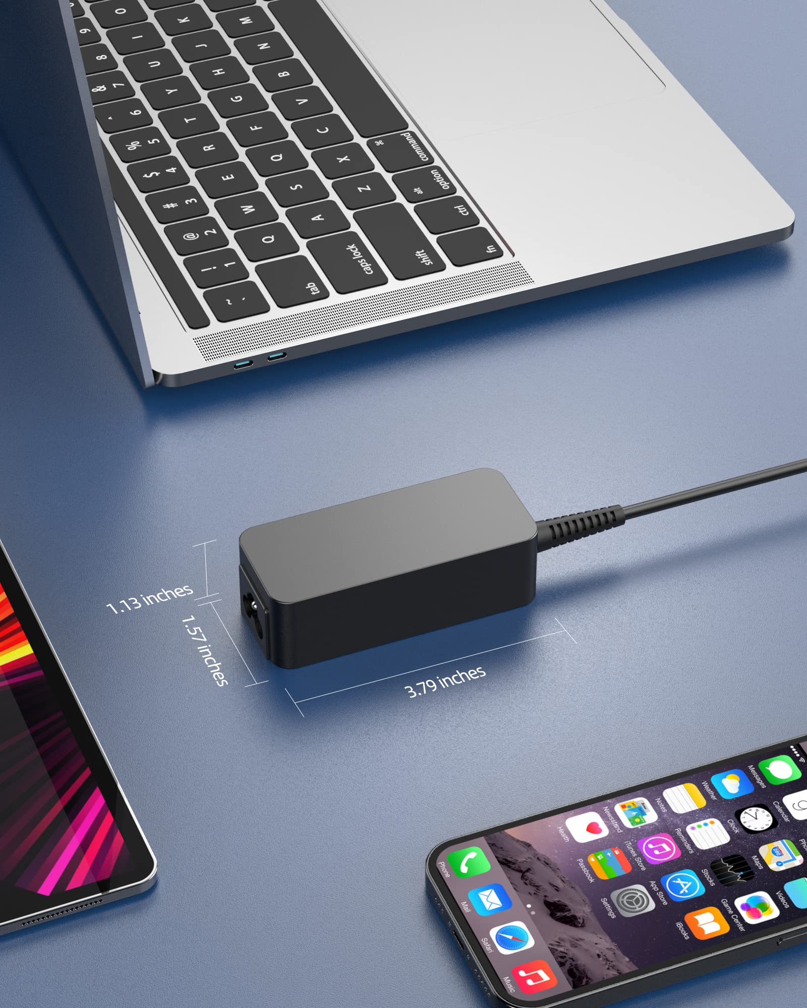 Foto 5 | Cargador Rápido para Hp Chromebook X360 14 13 14 A 11 A 45 W - Venta Internacional