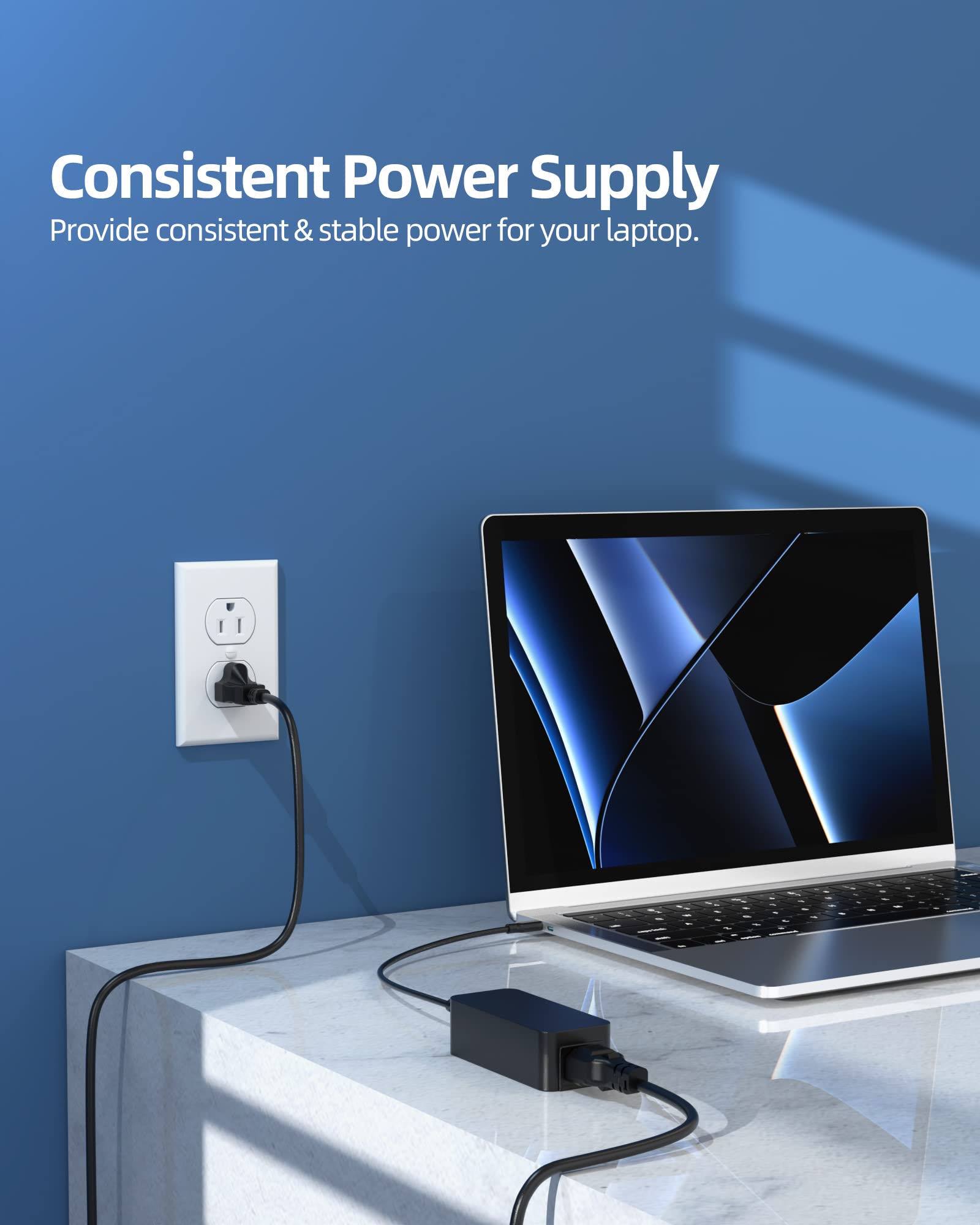 Foto 7 | Cargador Rápido para Hp Chromebook X360 14 13 14 A 11 A 45 W - Venta Internacional