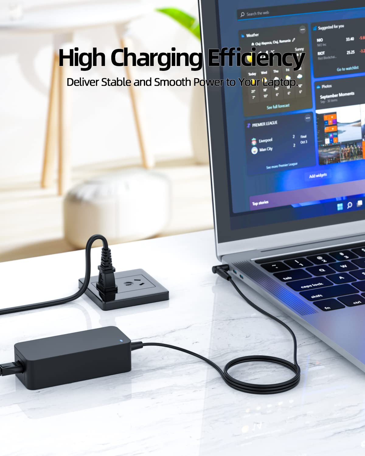 Foto 7 | Cargador Dexpt De 65 W Y 45 W Para Portátil - Venta Internacional