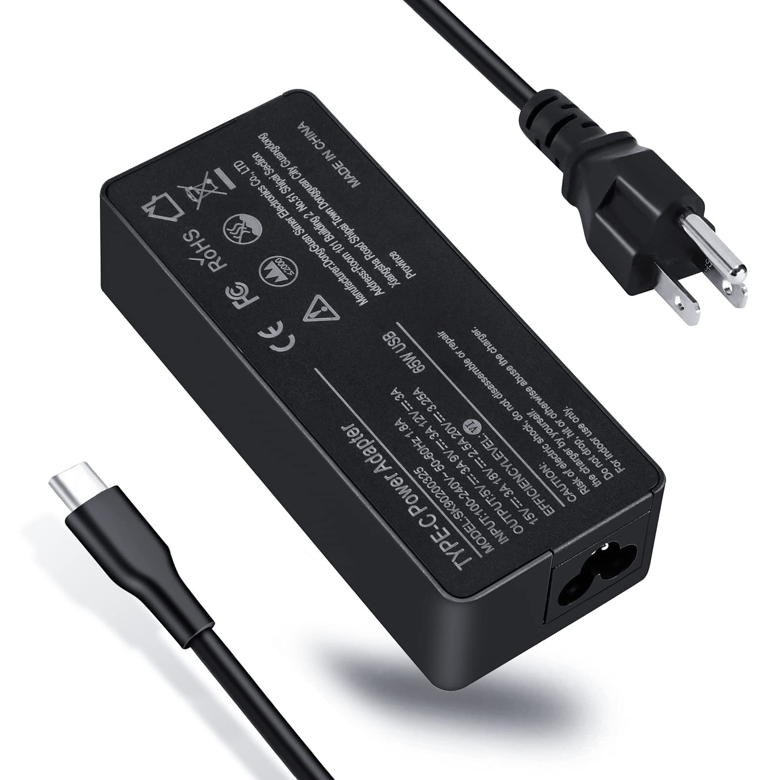 Foto 2 pulgar | Cargador Tskybear Usb-c De 45 W Para Hp Chromebook X360 15 14 14a 14b 14c 11 - Venta Internacional.
