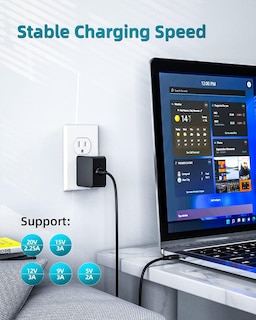 Foto 4 | Cargador Dexpt Usb C De 45 W Para Samsung Chromebook 4 - Venta Internacional.