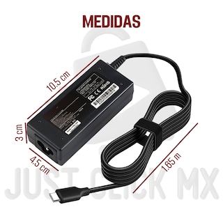 Foto 7 | Cargador Para Laptop Tipo C 65w Universal Mac Hp Lenovo-justclick Mx