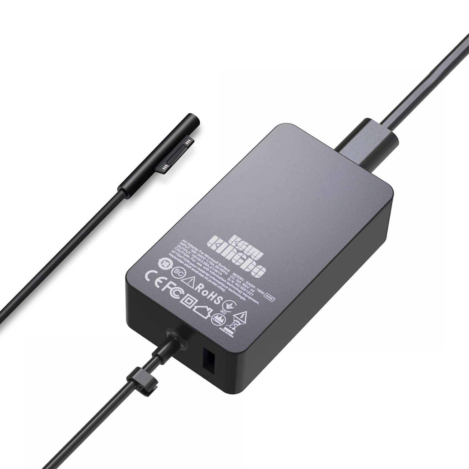 Foto 3 pulgar | Cargador Ksw Kingdo De 44 W, 15 V Y 2,58 A Para Surface Pro 3-9 X Y Book - Venta Internacional.
