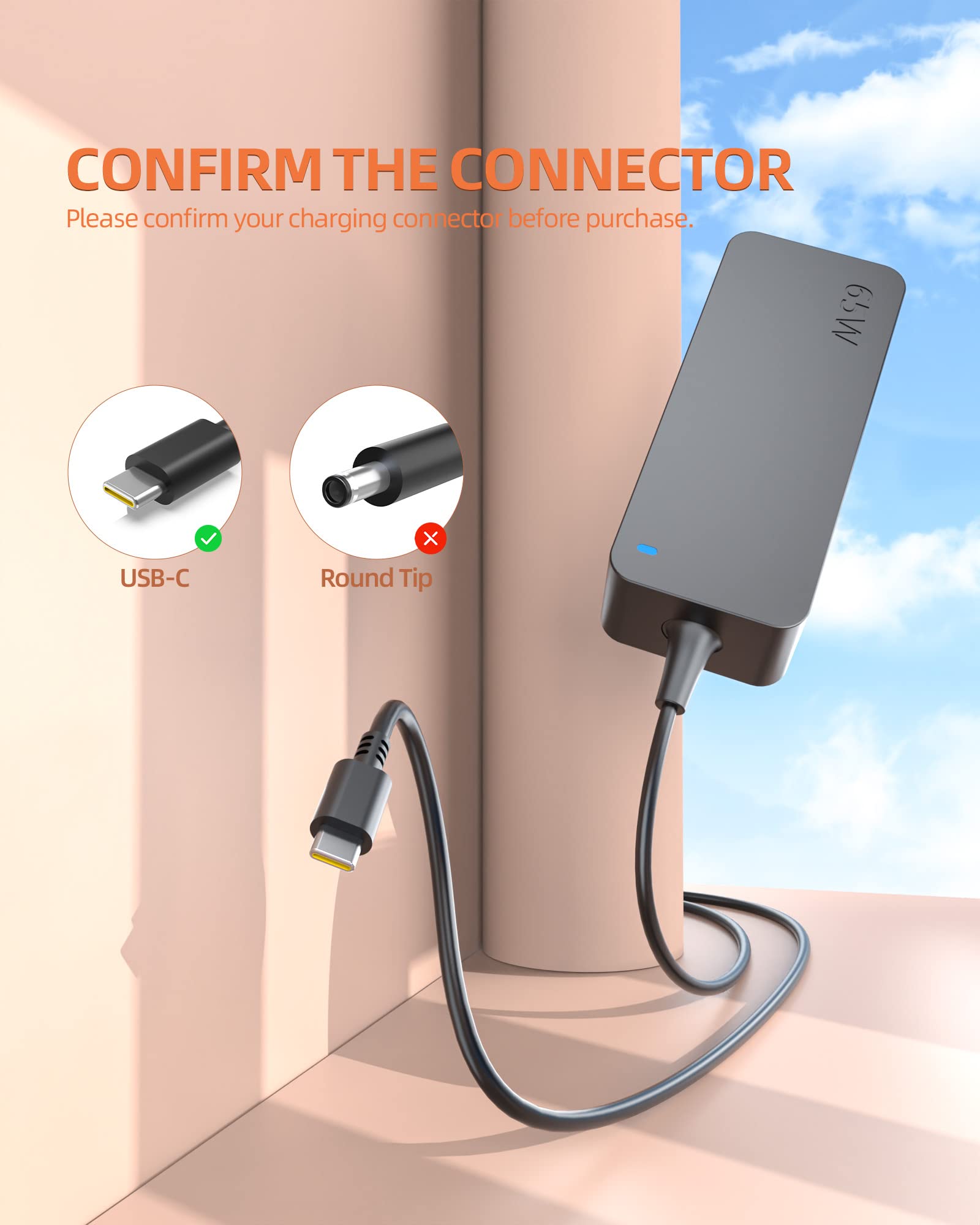 Foto 4 pulgar | Cargador Nicpower Usb C De 65 W Para Portátil Lg Gram Con 65 W - Venta Internacional.