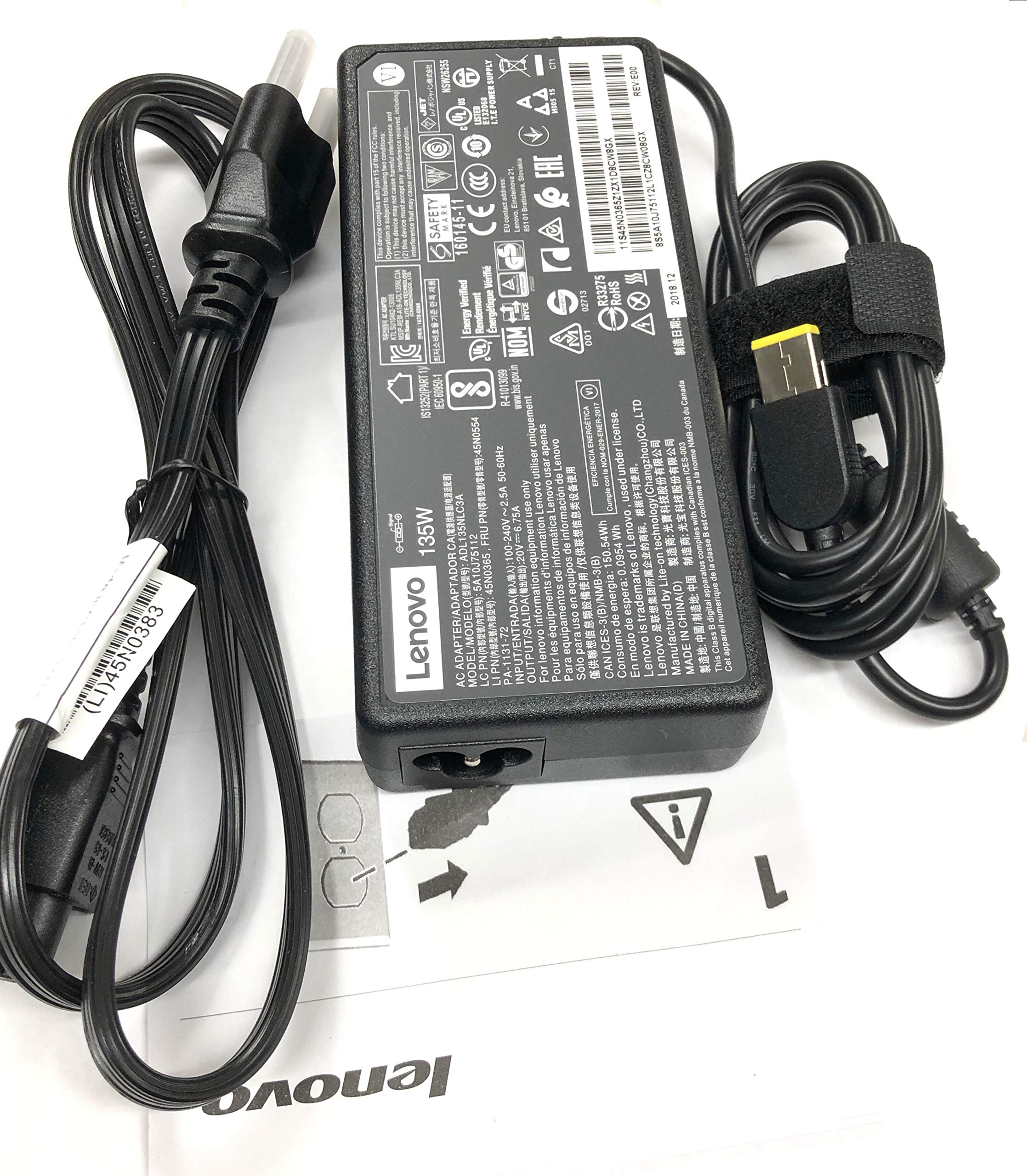 Foto 3 pulgar | Adaptador Ac Lenovo Adl135nlc3a 135w 20v Para Thinkpad - Venta Internacional.