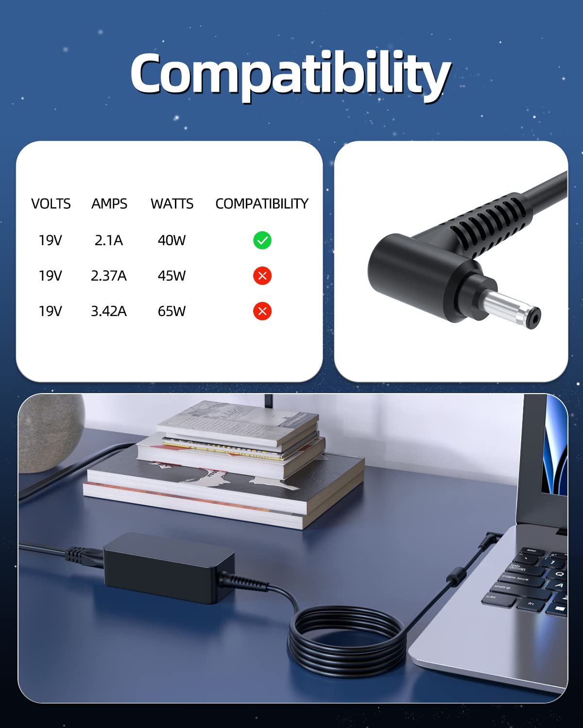 Foto 4 pulgar | Cargador Para Portátil Samsung Galaxy Book Flex Alpha Np730qcj - Venta Internacional.