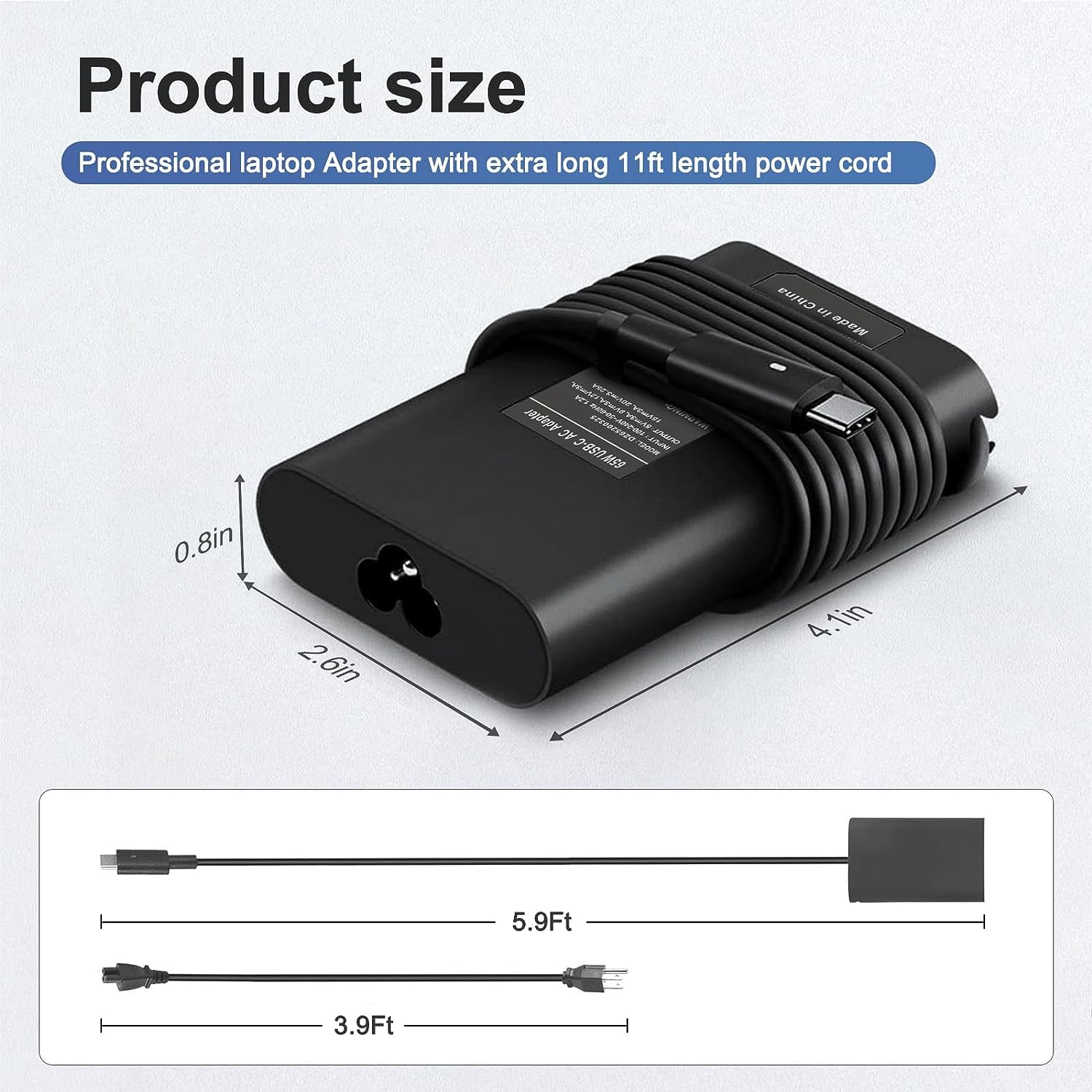 Foto 6 pulgar | Cargador De Portátil Roayewey 65w 45w Usb C Para Dell 5420 5520 7420 - Venta Internacional.