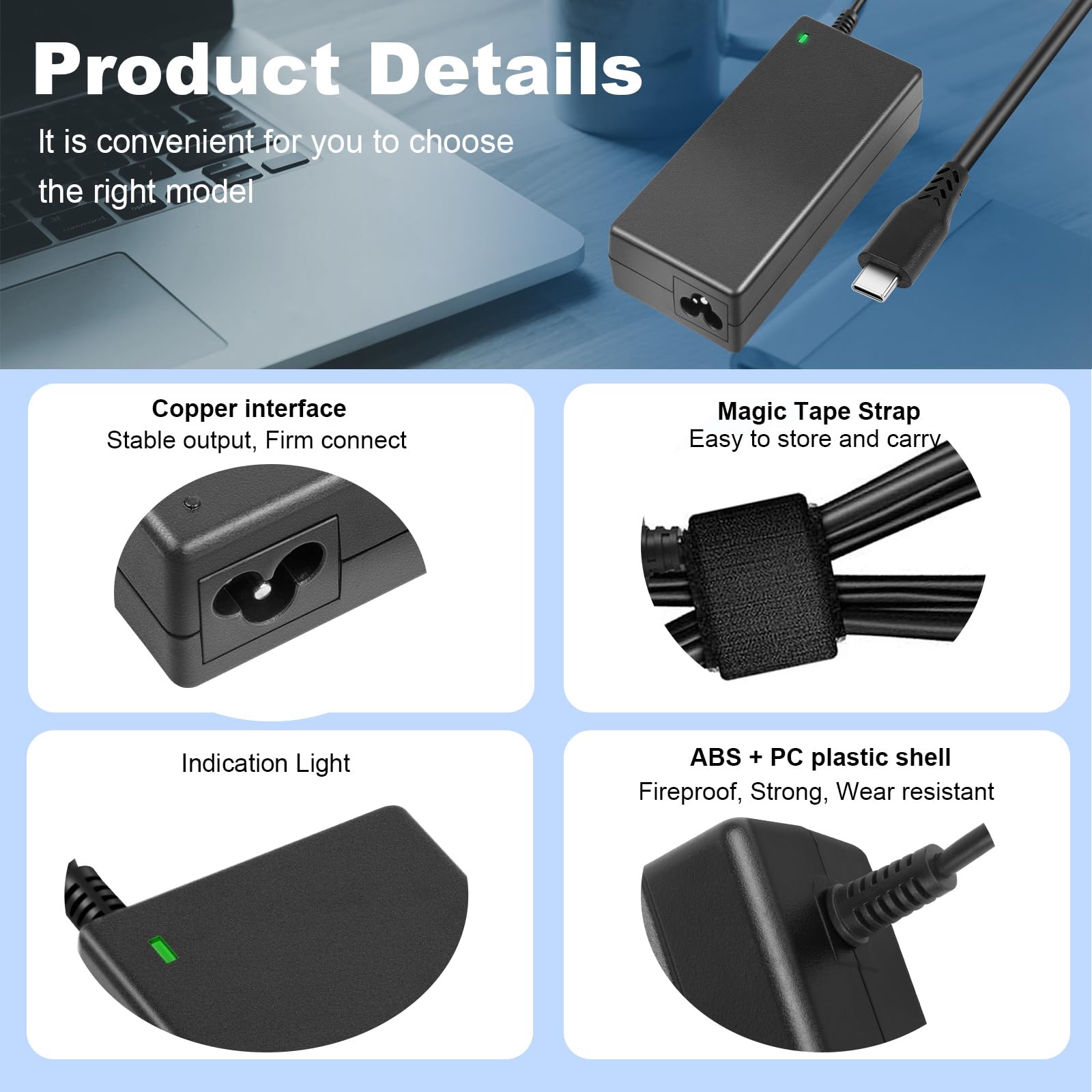 Foto 7 pulgar | Cargador Fancy Buying Usb C Tipo C De 90 W Para Lenovo Thinkpad - Venta Internacional.