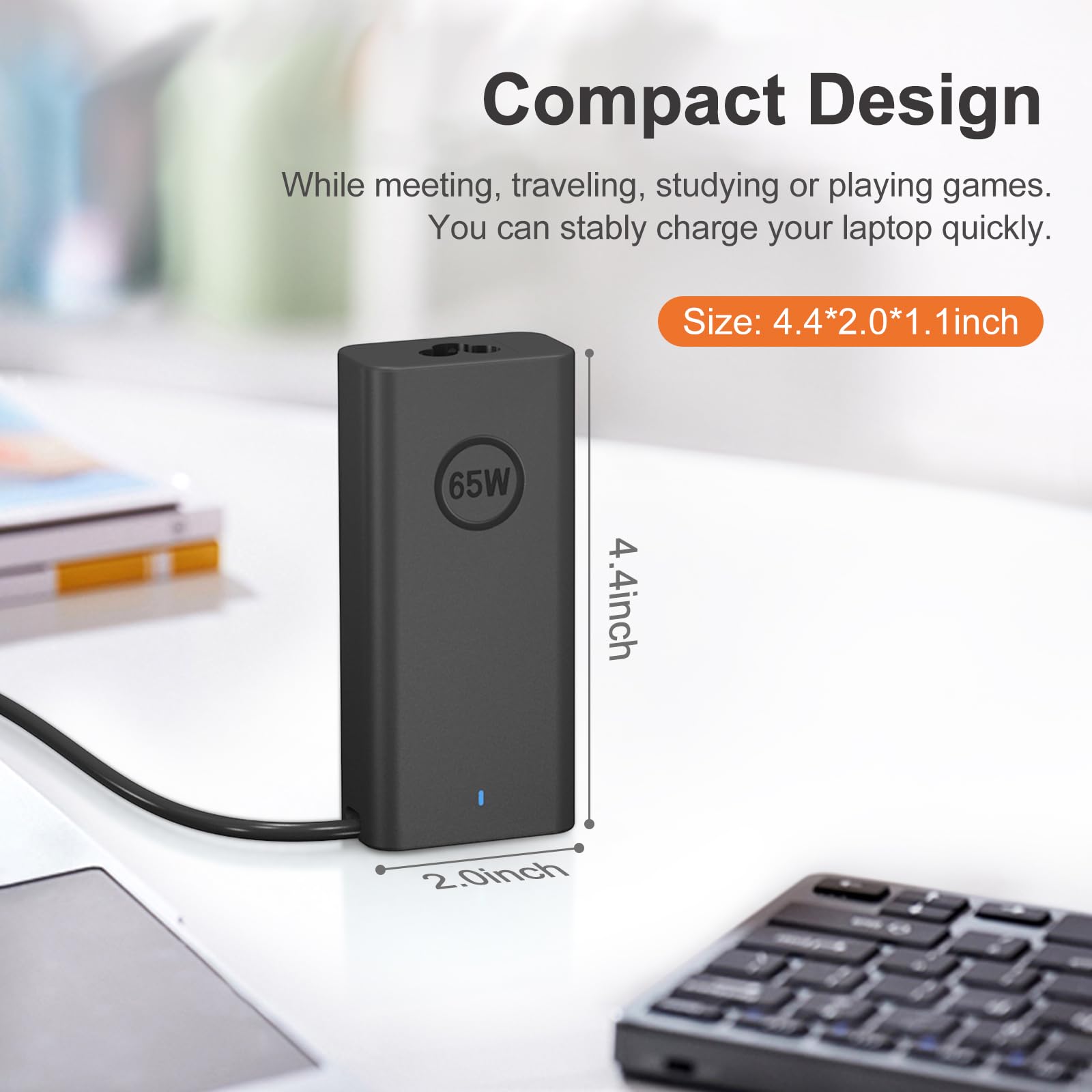 Foto 2 | Cargador Portátil Dell Usb-c De 65 W Para Latitude 5000-3340 3440 3540 - Venta Internacional.