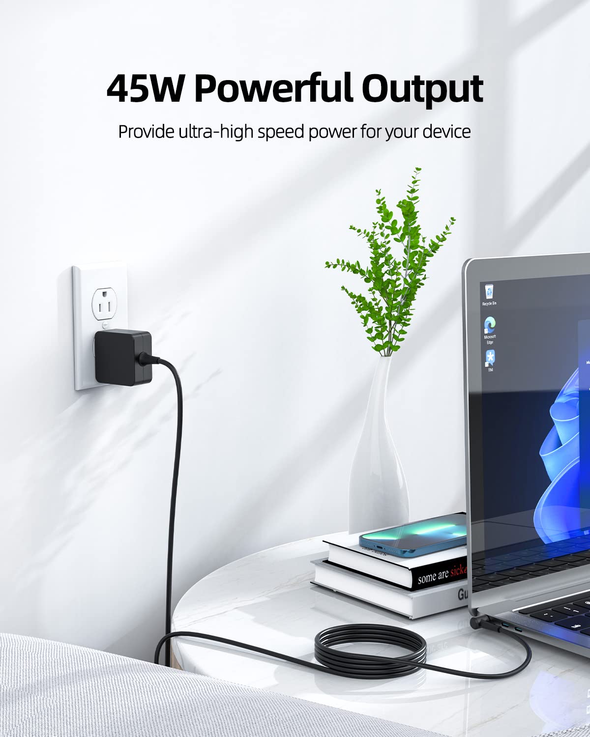 Foto 7 | Cargador Portátil De 45 W Para Asus Vivobook F415 F415e E410ma E510ma - Venta Internacional.