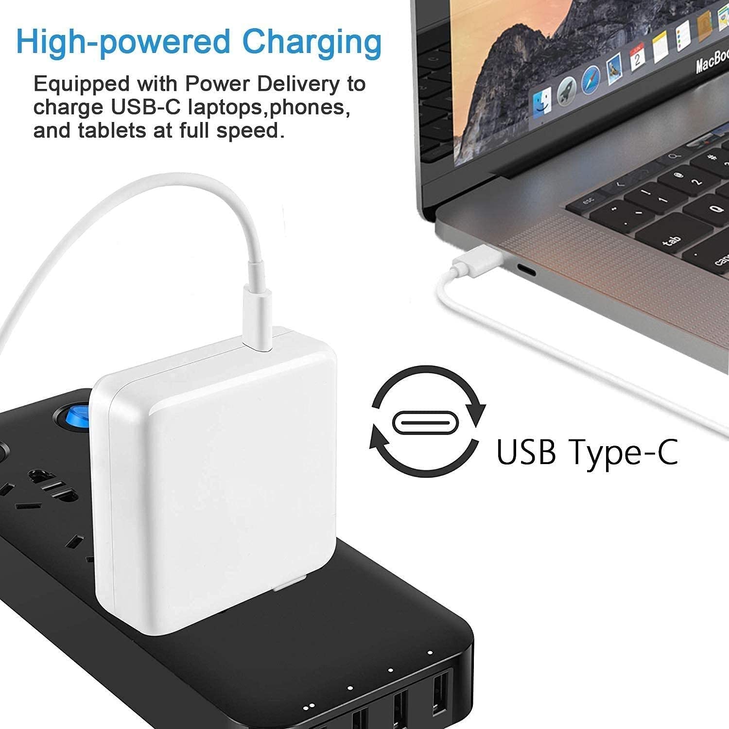 Foto 5 pulgar | Cargador Dhmxdc Usb C De 96 W Para Macbook Air/pro De 13/14/15/16 Pulgadas - Venta Internacional.